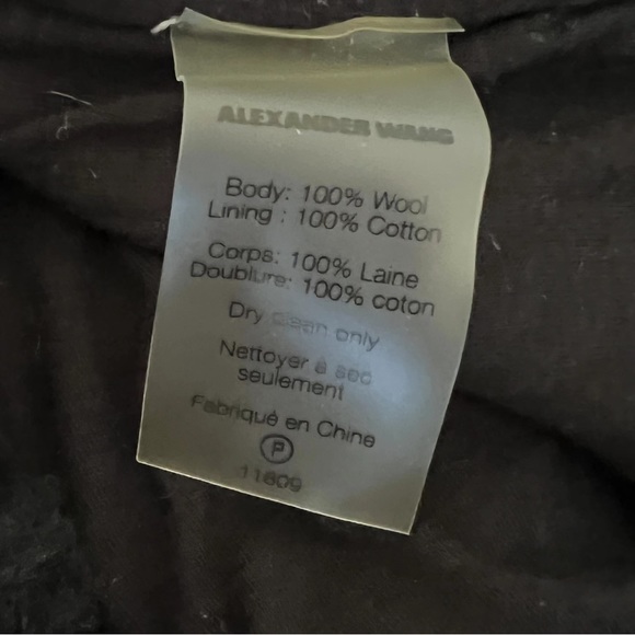 T by Alexander Wang Raw Edge Cardigan - Picture 5 of 5